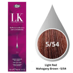 Lisap LK OPC Professional Hair Colours 100ml Reds (LKO-4/58-LKO-5/58)