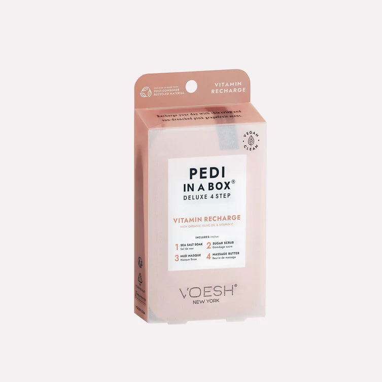 Voesh Pedi In A Box Deluxe 4 Step Vitamin Recharge