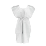 Silk B Nonwoven Disposable Gown White 10pk