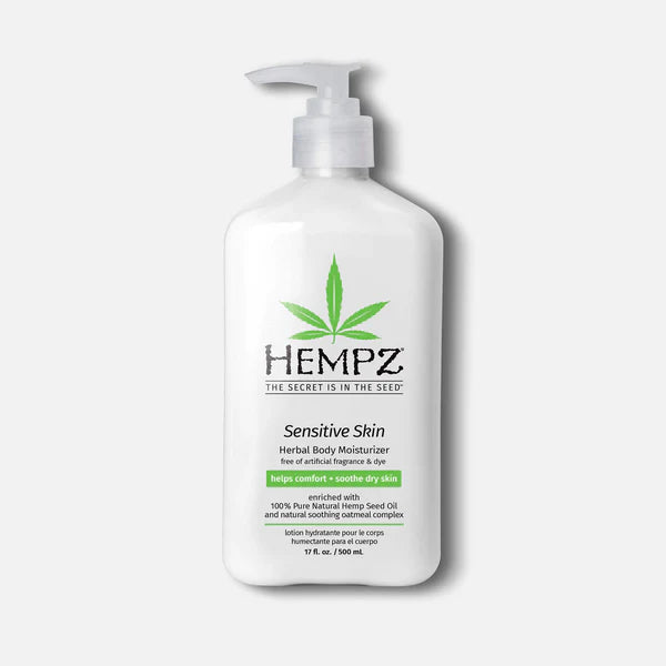 HEMPZ Sensitive Skin Herbal Body Moisturizer 17oz