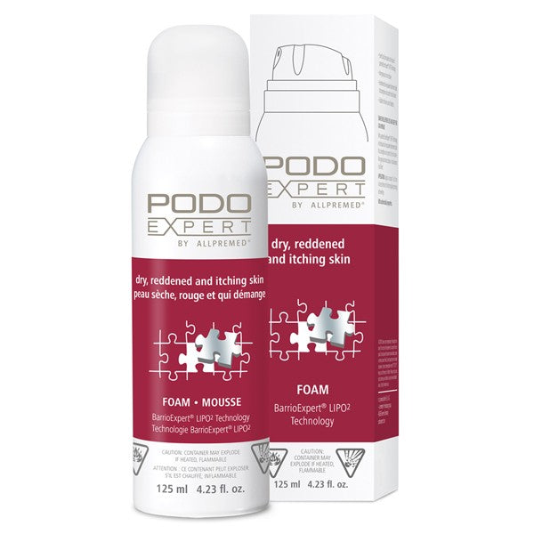 Podoexpert by Allpremed Dry Reddened and Itching Skin Foam 125ml 10605436