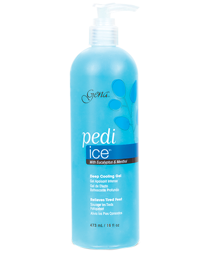 Gena Pedi Ice Deep Cooling Gel 16oz w/pump 02138-N