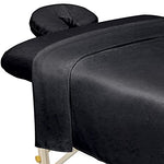 Fitted Protective Spa Table Cover Black