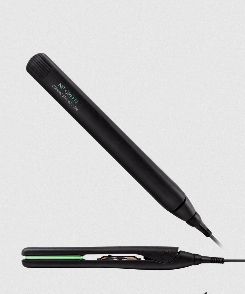 NP Green Ceramic Flat Iron 1" EIRFGREEN