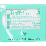 Ballet Stainless Steel Needles Gold  F 50pc 110001005-F5SS