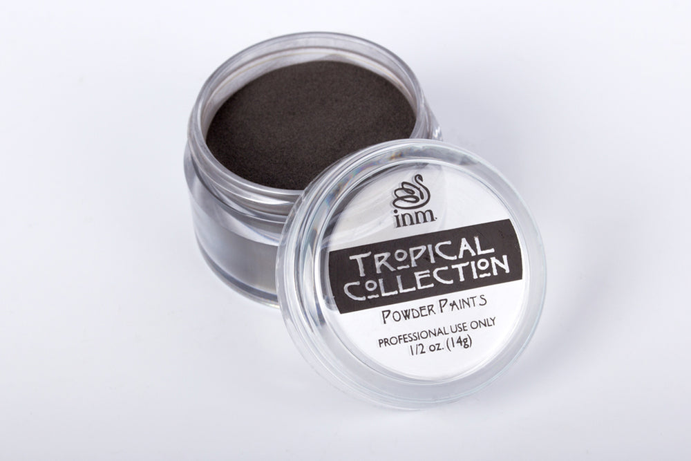 INM Tropical Acrylic Powders Black Pearl 1/2oz S239414