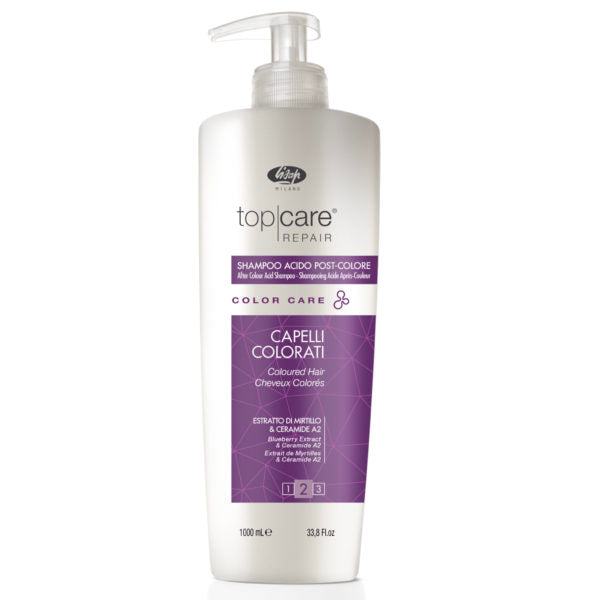 Lisap Top Care Colour Care After Color Acid Shampoo 1000ml LK-TCN-801L