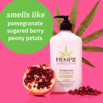 HEMPZ Pomegranate Herbal Body Moisturizer 17oz