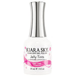 Kiara Sky Jelly Tints Gel Polish Hot Pink 15ml