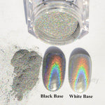 Chrome Mirror Nails Powder 1g Grey