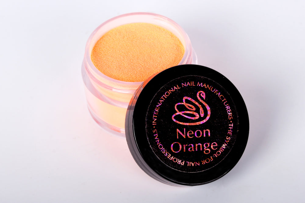 INM Northern Lights Acrylic Powder Holographic Neon Orange (S239661-S239636)