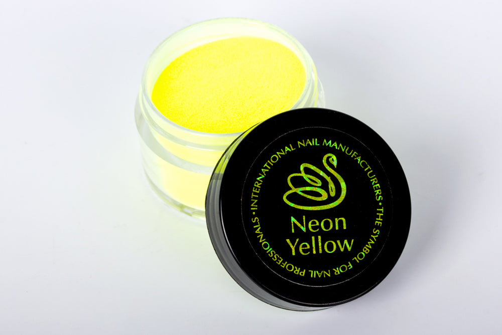 INM Northern Lights Acrylic Powder Holographic Neon Yellow (S239659-S239634)