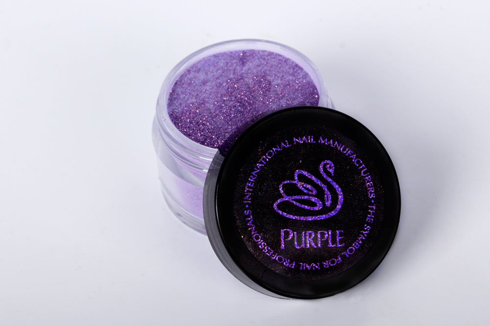 INM Northern Lights Acrylic Powder Holographic Purple (S239653-S239628)