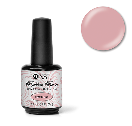 NSI Rubber Base Opaque Pink 15ml 6942-12