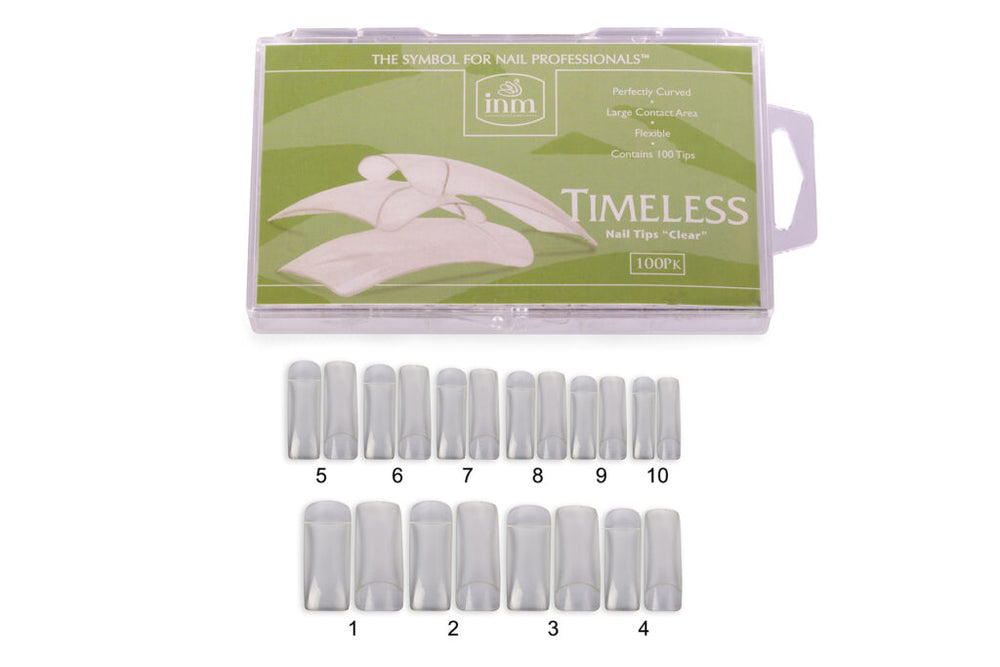 INM Timeless Clear Nail Tips (S239863 & S239864)