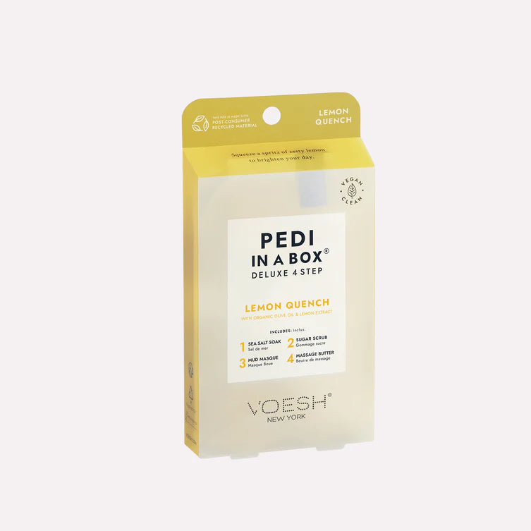 Voesh Pedi In A Box Deluxe 4 Step Lemon Quench