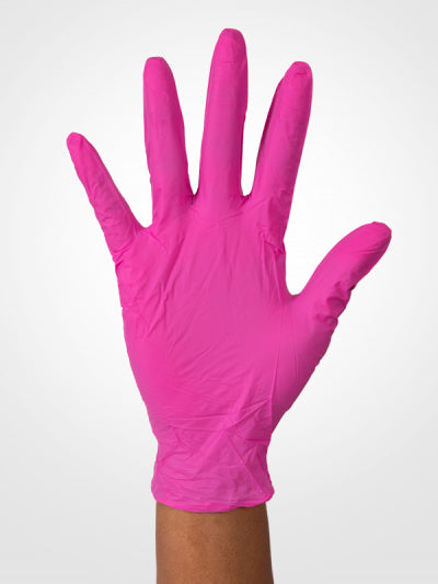 Aurelia Blush Nitrile Exam Gloves Powder Free Pink 200/Pkg Large 78888