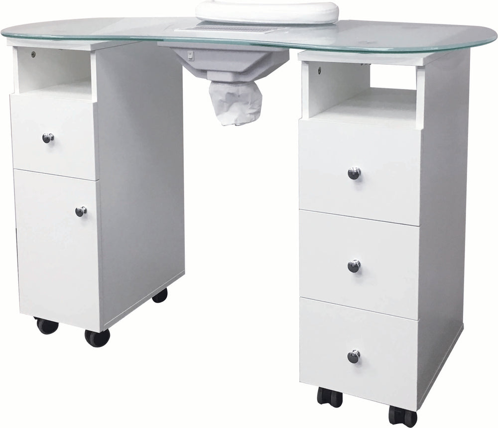 GD Manicure Table White D-3468WV