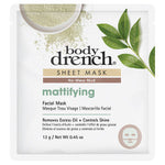 Body Drench Specialty Mattifying No-Mess Mud Sheet Mask