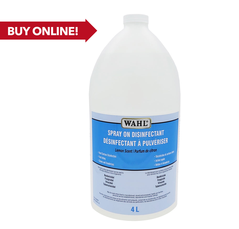 Wahl Spray On Disinfectant 4L (Refill) 53325