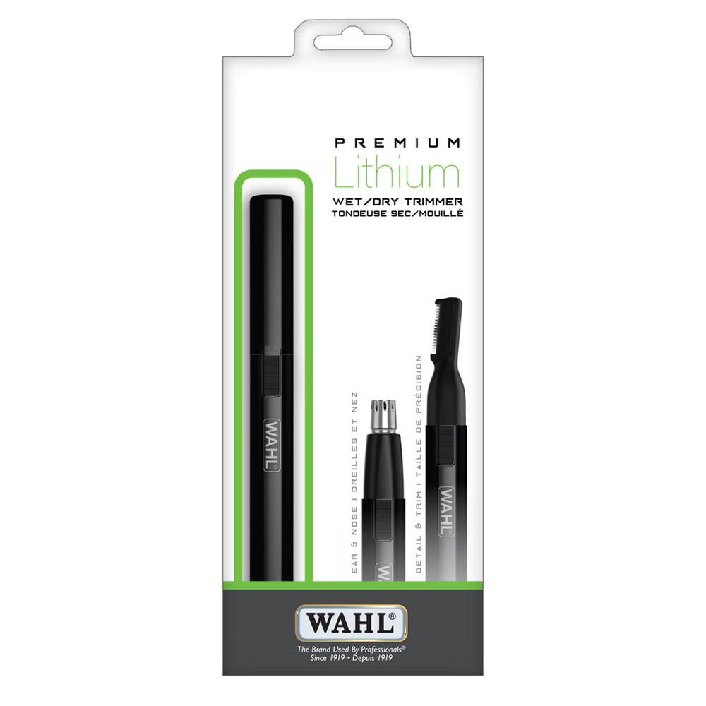 Wahl Premium Lithium Ear Nose & Brow Trimmer