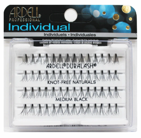 Ardell Individual Knot-Free Naturals Lashes Medium-Black