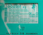 Ballet Stainless Steel Needles Gold  F 50pc 10001001-F2SS