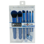 Royal MODA™ TOTAL FACE 7PC BLUE BRUSH KIT - IBD Boutique