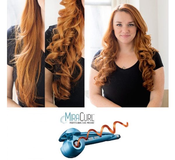 家電 MIRA CURL SteamTech BaBylissPro Nano Titanium Hair Curler, MiraCurl Professional