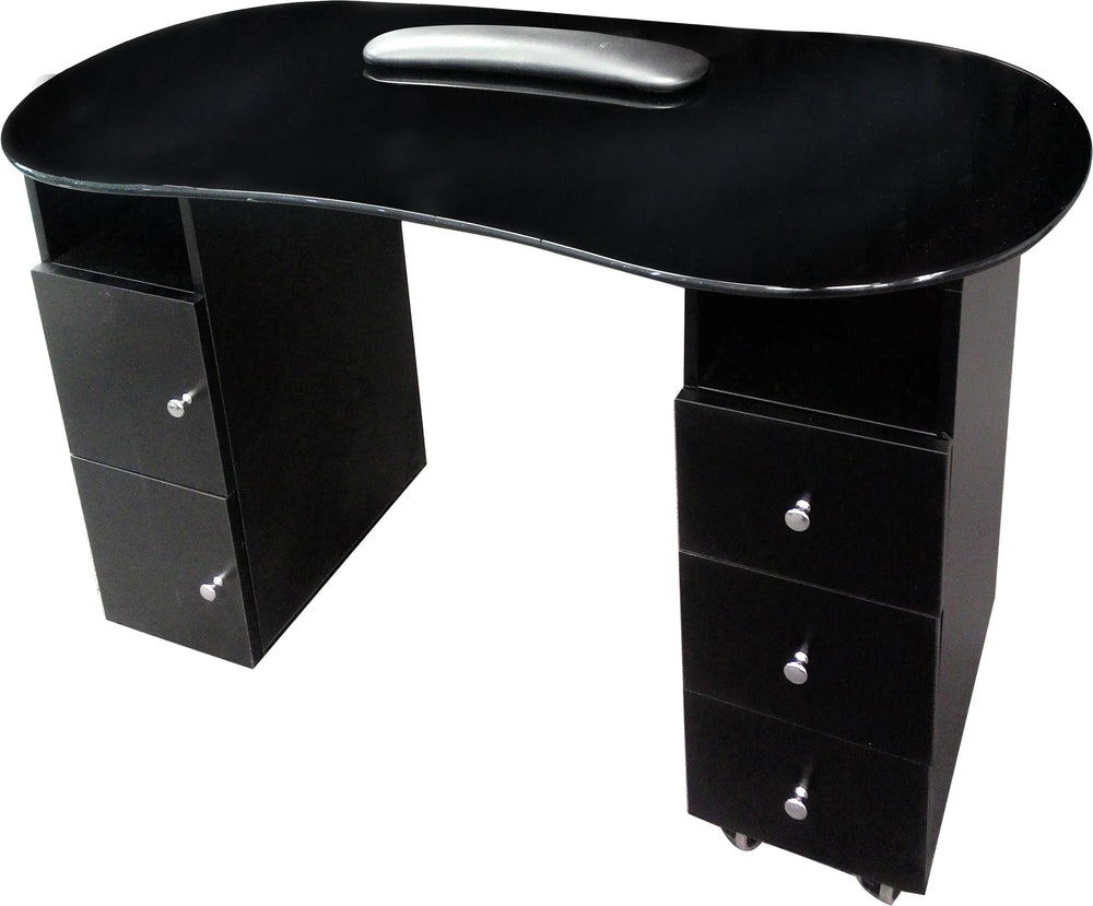 GD Manicure Table - Glass Top - IBD Boutique