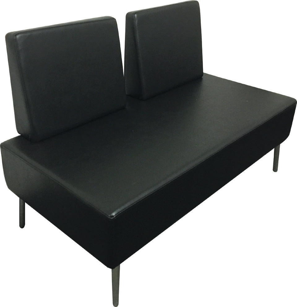 GD Waiting Sofa Black (SPECIAL ORDER ONLY) G-008B