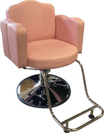 GD Styling Chair Short Hydraulic Pink GD-2848