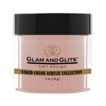 Glam and Glits Naked Color Acrylic Porcelain Pearl NAC407 1oz