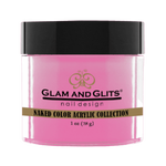 Glam and Glits Naked Color Acrylic Pink me or Else! NAC412 1oz