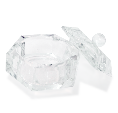 NSI Glass Dappen Dish with lid (Exclusively for Licensed Professionals) - IBD Boutique