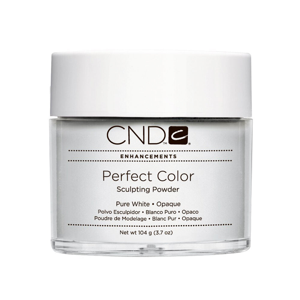 CND Perfect Color Powders Pure White Opaque 3.7oz