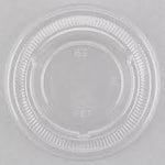 IBD Flat Portion Cup Lid Clear Size(K) 100pc