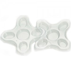 Jb Disposable Plastic Adhesive Trays 12pk