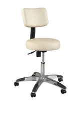 Silhouet-Tone  ROUNDED STOOL DELUXE WITH BACKREST - IBD Boutique